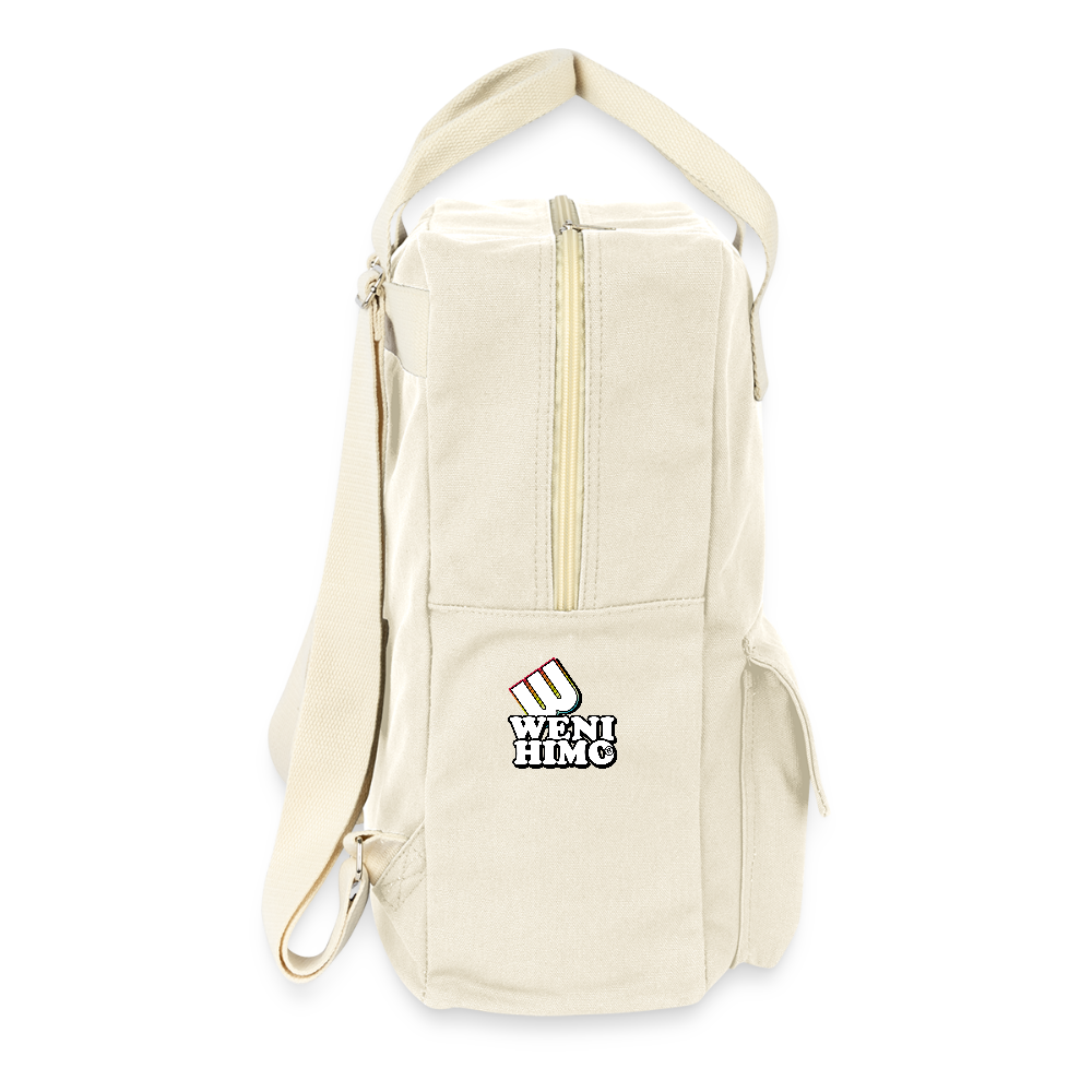 Mochila retro COTT by wenihimo - blanco natural